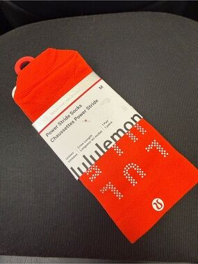 lululemon athletica Power Stride Crew Socks - Red